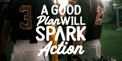 Think Respect Font Poster 4