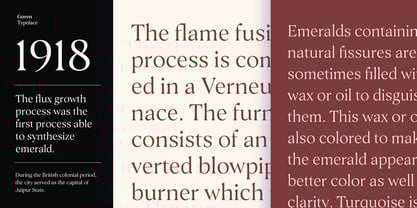 Guren Font Poster 15