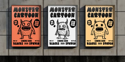 Earlives Font Poster 2
