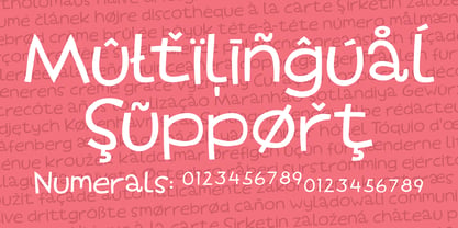 Talking Away Font Poster 10