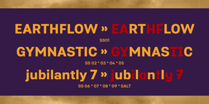 Asperia Variable Font Poster 5