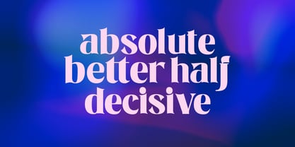 Tosken Font Poster 10