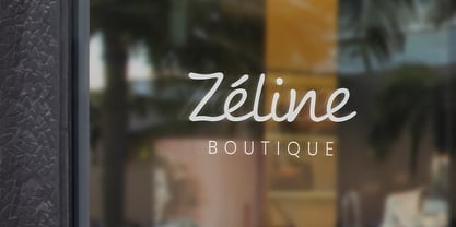 Andrea Handwriting Font Poster 9