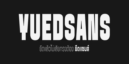 Yuedsans Font Poster 6