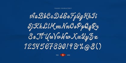 Replica Village Font Poster 10