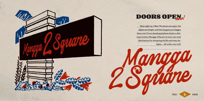 Replica Village Font Poster 6