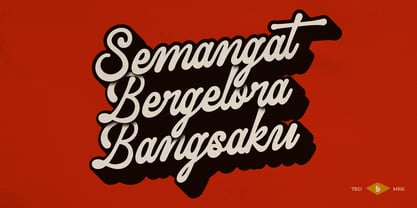 Replica Village Font Poster 3
