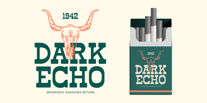 Smoke Grand Font Poster 3