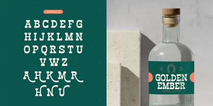 Smoke Grand Font Poster 12