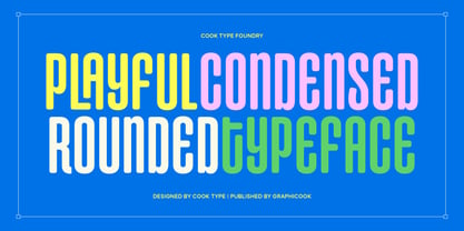 Cook Laftiplay Font Poster 3