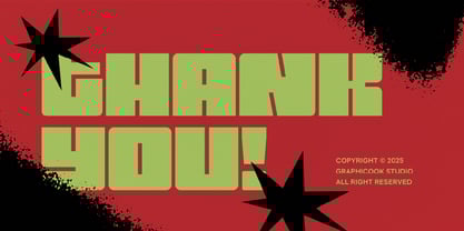 Cook Squarisp Font Poster 10