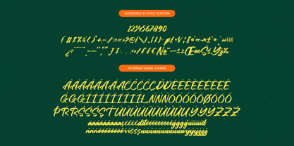 Hunting Gather Font Poster 15