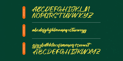 Hunting Gather Font Poster 9