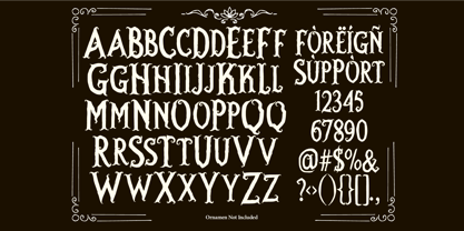 Halther Font Poster 2
