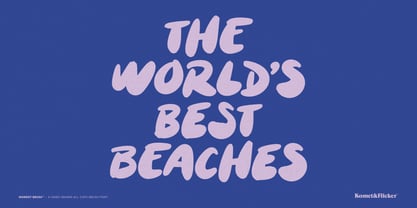 Monkey Brush Font Poster 11