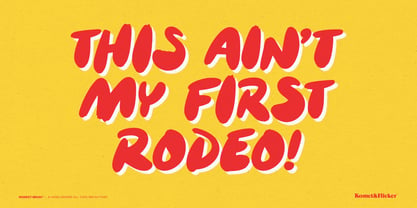 Monkey Brush Font Poster 9