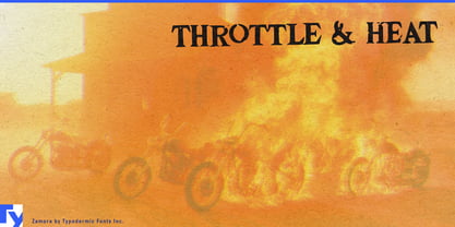 Zamora Font Poster 5