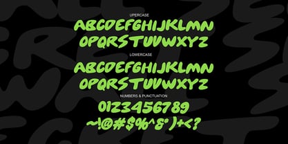 Wall Secret Font Poster 2