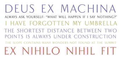 Flavium Font Poster 3