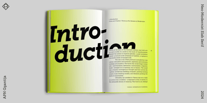 APN Ggantija Font Poster 10