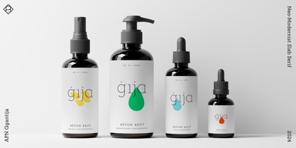 APN Ggantija Font Poster 3