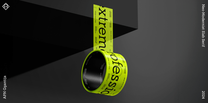 APN Ggantija Font Poster 4