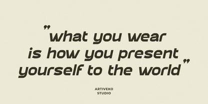 Attort Font Poster 6