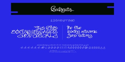 Festagsia Font Poster 6
