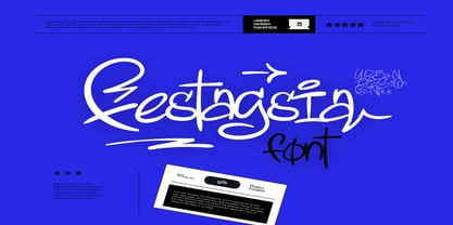 Festagsia Font Poster 1