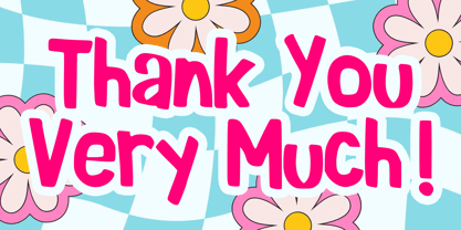 Santai Banget Font Poster 5