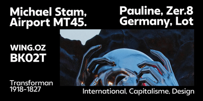 Revolin Font Poster 7