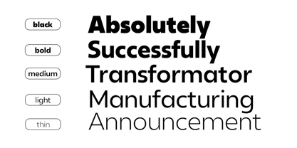 Revolin Font Poster 9