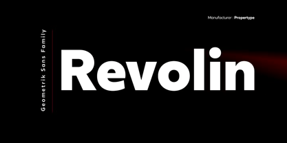Revolin Font Poster 1