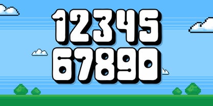 WR Analog Future Font Poster 4