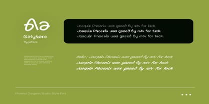 Gatyhare Font Poster 8
