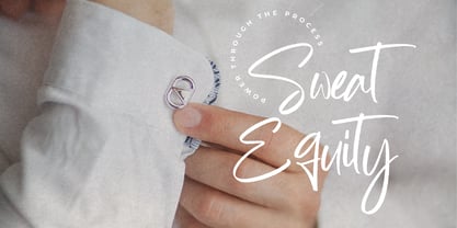 Ginho Hitam Font Poster 3