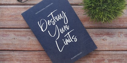 Ginho Hitam Font Poster 6