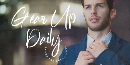 Ginho Hitam Font Poster 2