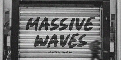 Shadow Anthem Font Poster 3