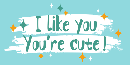 Cheerful Club Party Font Poster 2