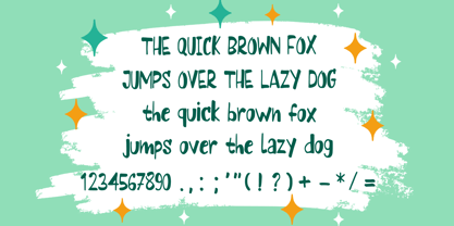 Cheerful Club Party Font Poster 4