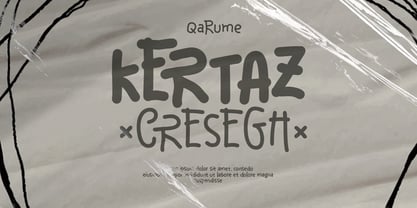 Qarume Font Poster 4