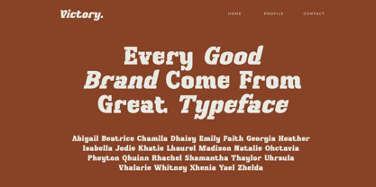 Recilda Font Poster 3