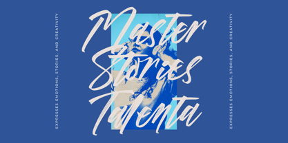 Vichellen Jordan Font Poster 9