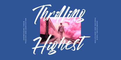 Vichellen Jordan Font Poster 5