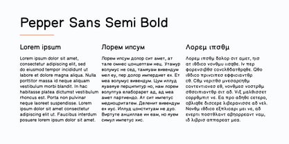 Pepper Sans Font Poster 11