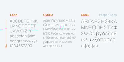 Pepper Sans Font Poster 5