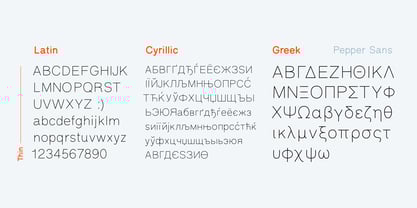 Pepper Sans Font Poster 7