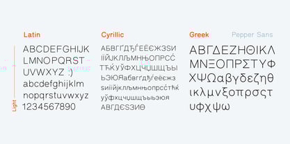 Pepper Sans Font Poster 13