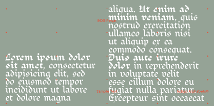 INDG Peqat Font Poster 5